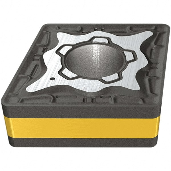 Iscar - CNMG643 M3P Grade IC8250 Carbide Turning Insert - TiCN/Al2O3/TiN Finish, 80° Diamond, 19.05mm Inscr Circle, 6.35mm Thick, 1.2mm Corner Radius - Exact Tooling