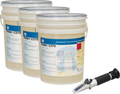 Master Fluid Solutions - Trim C270, 5 Gal Pail Cutting & Grinding Fluid - Synthetic, For Drilling, Reaming, Tapping - Exact Tooling