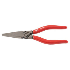 SOFT GRIP LONG FLAT NOSE PLIERS 6.3″ - Exact Tooling