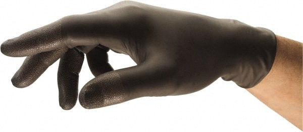 Ansell - Size XL, 4.7 mil, Industrial Grade, Powder Free Nitrile Disposable Gloves - Exact Tooling