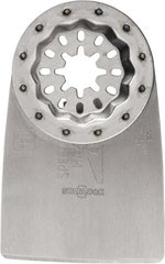 Fein - 2-1/2" Head Diam, Rotary Rigid Scraper Blade - 2-1/2" Cutting Diam, 2-1/2" Head Thickness, 25,000 RPM, Use with Fein Multimaster - Exact Tooling