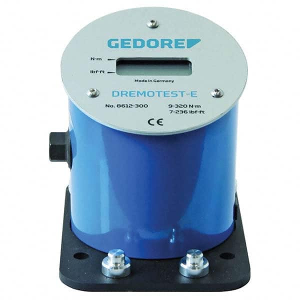 Gedore - Torque Wrench Meters & Calibrators Tool Type: Electronic Torque Tester Drive Size (Inch): 1/4 - Exact Tooling