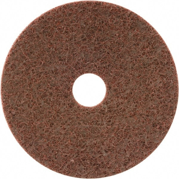 Camel Grinding Wheels - 5" Diam, 60 Grit, Aluminum Oxide Hook & Loop Disc - Coarse Grade, Nonwoven, Cloth Backing, - Exact Tooling