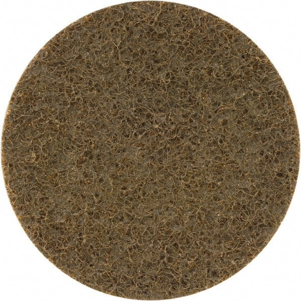 Camel Grinding Wheels - 5" Diam, 60 Grit, Aluminum Oxide Hook & Loop Disc - Coarse Grade, Nonwoven, Cloth Backing, - Exact Tooling