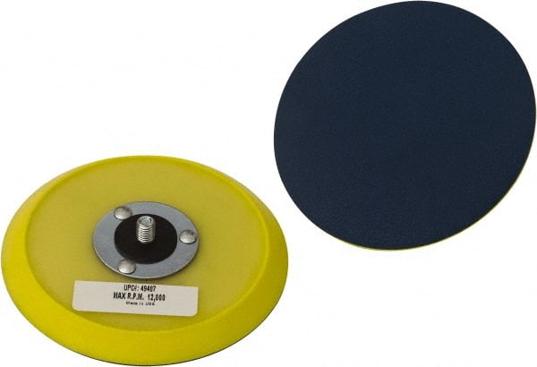 Camel Grinding Wheels - 6" Diam Disc Backing Pad - 10,000 RPM - Exact Tooling