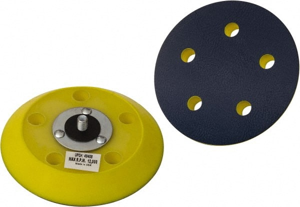 Camel Grinding Wheels - 5" Diam Disc Backing Pad - 10,000 RPM - Exact Tooling