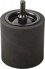 Camel Grinding Wheels - 3" Wide x 3" Diam, Expander Wheel Spiral Band Drum - 3/8" Shank Diam, 3,000 RPM - Exact Tooling