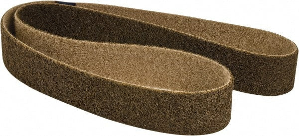 Camel Grinding Wheels - 6" Wide x 48" OAL, 120 Grit, Aluminum Oxide/Silicon Carbide Abrasive Belt - Aluminum Oxide/Silicon Carbide, Coarse, Nonwoven, Cloth Backing, Wet/Dry - Exact Tooling