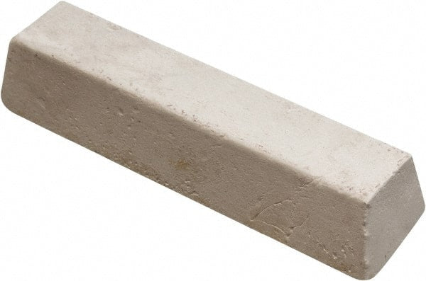 Camel Grinding Wheels - 1 Bar SS51 Compound - Compound Grade Extra Fine, 1,200 Grit, White, For Fine Polishing, Use on Aluminum, Natural Stone, Stainless Steel & Steel - Exact Tooling