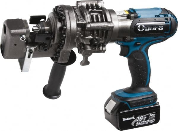 Hougen - Hydraulic Punch Presses Punching Pressure (Lb.): 22,000.00 Punching Pressure (Ton): 11.00 - Exact Tooling