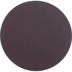 Camel Grinding Wheels - 12" Diam, 100 Grit Aluminum Oxide Adhesive PSA Disc - Fine Grade, Maroon, X Weighted Backing, Flexible - Exact Tooling