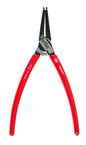 Straight External Retaining Ring Pliers 3/4 - 2 3/8" Ring Range .070" Tip Diameter with Soft Grips - Exact Tooling