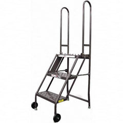 TRI-ARC - Rolling & Wall Mounted Ladders & Platforms Type: Stand Style: Step Stand - Exact Tooling