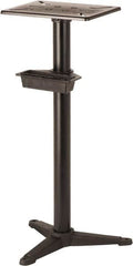 Enco - 29-1/2" Long, Grinding Pedestal Stand - Use with 6, 7, 8 & 10" Grinders & Buffers - Exact Tooling