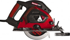 M.K. MORSE - 9 Amps, 7" Blade Diam, 3,500 RPM, Electric Circular Saw - 6' Cord Length, 20mm Arbor Hole, Right Blade - Exact Tooling