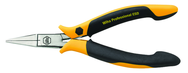 Short Flat Nose Pliers; Smooth Jaws ESD Safe Precision - Exact Tooling