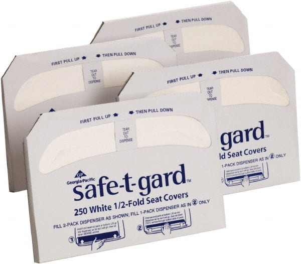 Georgia Pacific - Toilet Seat Covers Sheets per Pack/Roll: 250 Packages per Case: 4 - Exact Tooling