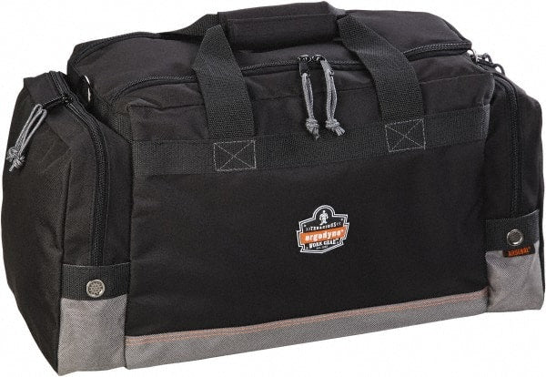 Ergodyne - 3,780 Cubic Inch, Polyester Empty Gear Bag - 12 Inch Wide x 12 Inch Deep x 25 Inch High, Black - Exact Tooling