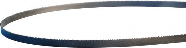 Lenox - 10 to 14 TPI, 10' 2-1/2" Long x 3/8" Wide x 0.025" Thick, Welded Band Saw Blade - M42, Bi-Metal, Toothed Edge - Exact Tooling