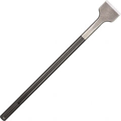 DeWALT - 2" Head Width, 16" OAL, 7/8" Shank Diam, Scaling Chisel - SDS Max Drive, SDS Max Shank, Steel - Exact Tooling