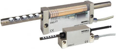 Newall - 96" Max Measuring Range, 5 & 10 µm Resolution, 106" Scale Length, Inductive DRO Linear Scale - 10 µm Accuracy, IP67, 11-1/2' Cable Length, Series DSG-TT - Exact Tooling