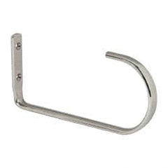 Sugatsune - 5/8" Wide x 7-1/16" High x 15/64" Thick, Overhead Hook - 3-9/32" Projection, Polished - Exact Tooling