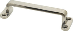 Sugatsune - 5/16" Handle Diam, Unfinished Steel Drawer Pull - 1-3/16" Projection, 5-3/16" Center to Center - Exact Tooling