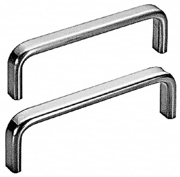 Sugatsune - Drawer Pulls; Handle Diameter: 9/16 (Inch); Projection: 1-31/32 (Inch); Center to Center: 12-1/8 (Inch); Material: Stainless Steel ; Finish/Coating: Polished ; PSC Code: 5340 - Exact Tooling