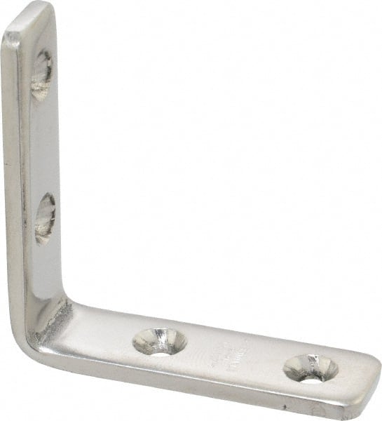 Sugatsune - 1-13/16" Long x 1/2" Wide, 18-8 Stainless Steel, Corner Brackets - Exact Tooling