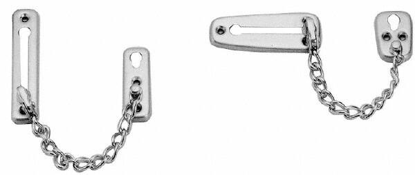 Sugatsune - Chain Bolt; Finish/Coating: Polished ; Length (Inch): 4 ; PSC Code: 5340 - Exact Tooling