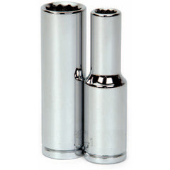 10MM 1/2 DR DEEP SOCKET 12PT - Exact Tooling