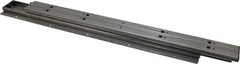 Sugatsune - 19.68" Slide Length, 21.1" Travel Length, Stainless Steel Ball Bearing Slide TSS3 - 1-1/16" Wide, 1-3/4" High, 187 Lb Capacity at Full Extension, Satin Finish - Exact Tooling