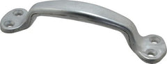 Made in USA - 8-5/16" Long x 1-3/64" Wide, Cast Steel Heavy Duty Door Pull - Unfinished - Exact Tooling