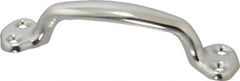 Made in USA - 8-5/16" Long x 1-1/16" Wide, Steel Heavy Duty Door Pull - Stainless Coated - Exact Tooling