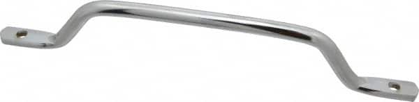 Made in USA - 13" Long, Grab Handle - Chrome Finish, Steel - Exact Tooling