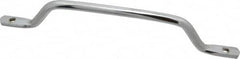 Made in USA - 13" Long, Grab Handle - Chrome Finish, Steel - Exact Tooling