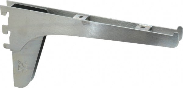 Knape & Vogt - Anachrome Steel Coated Double Bracket - 8" Long - Exact Tooling