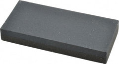 Norton - 4" Long x 1-3/4" Wide x 5/8" Thick, Silicon Carbide Sharpening Stone - Rectangle, Coarse, Fine Grade - Exact Tooling