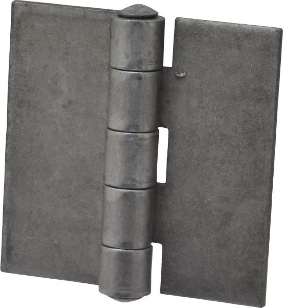 Stanley - 2-1/2" Long x 2-1/2" Wide, Extra Heavy Full Surface Hinge - Steel, Plain Finish - Exact Tooling