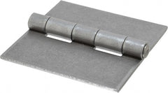 Stanley - 3-1/2" Long x 3-1/2" Wide, Extra Heavy Full Surface Hinge - Steel, Plain Finish - Exact Tooling