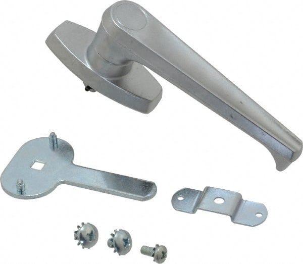 Made in USA - Nonlocking Handle Latch - Polished Chrome Plated - Exact Tooling