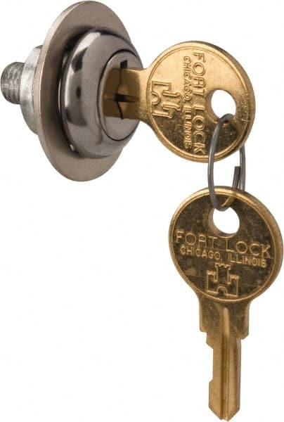 Made in USA - 5/32" Max Thickness, Standard Cam Lock - Stainless Steel Finish - Exact Tooling