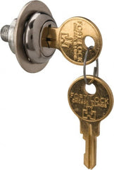 Made in USA - 5/32" Max Thickness, Standard Cam Lock - Stainless Steel Finish - Exact Tooling