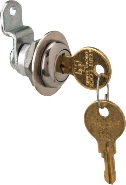 Made in USA - 5/16" Max Thickness, Standard Cam Lock - Stainless Steel Finish - Exact Tooling