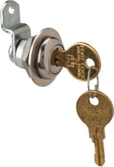 Made in USA - 5/16" Max Thickness, Standard Cam Lock - Stainless Steel Finish - Exact Tooling