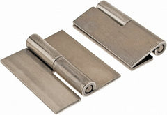 Made in USA - 1.68" Wide x 0.075" Thick, Slip Joint Hinge - Aluminum, Plain Finish - Exact Tooling