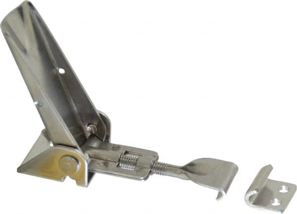 Value Collection - 3.04" Long x 1.1" Wide, 1051 Series Latch - Stainless Steel, with Stainless Steel Finish - Exact Tooling