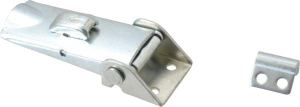Value Collection - 3.04" Long x 0.63" Wide, 1051 Series Latch - Steel, with Zinc Finish - Exact Tooling