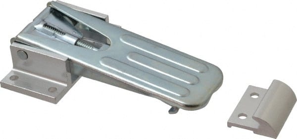 Value Collection - 4.73" Long x 3" Wide, 1046 Series Latch - Steel Lever, Aluminum Base, with Zinc Finish - Exact Tooling