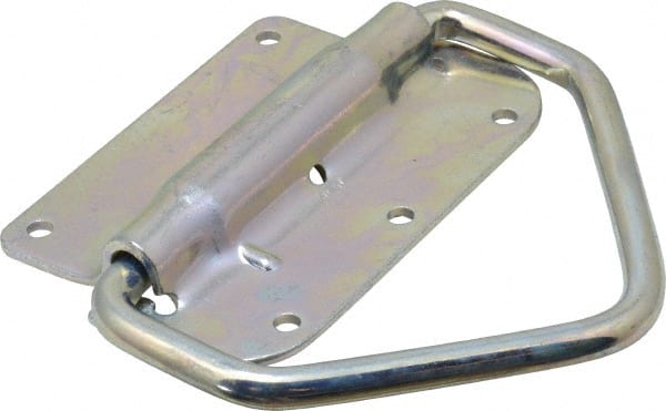 Value Collection - HD 180° Swing Lifting Grapple - 4-3/4" Wide x 4-3/4" High, Zinc Plated - Exact Tooling